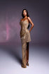 Elorie - Strapless dress with ruched detailing